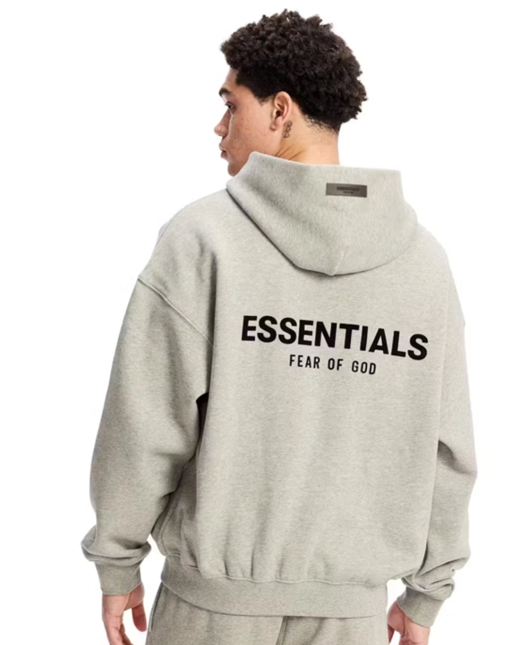 Hoodie Essentials ss22 dark oatmeta
