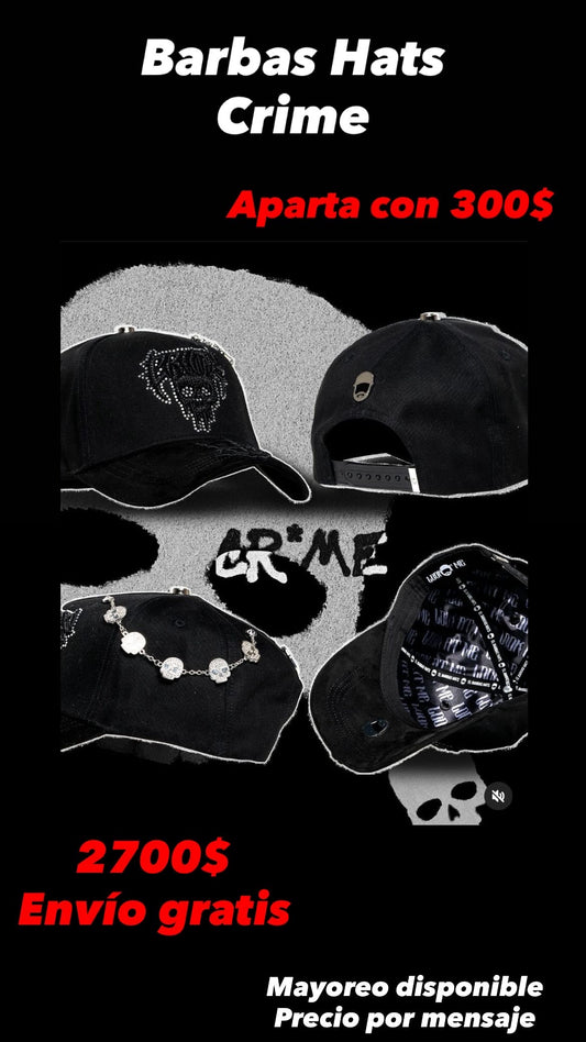 PREVENTA Barbas Hats Crime