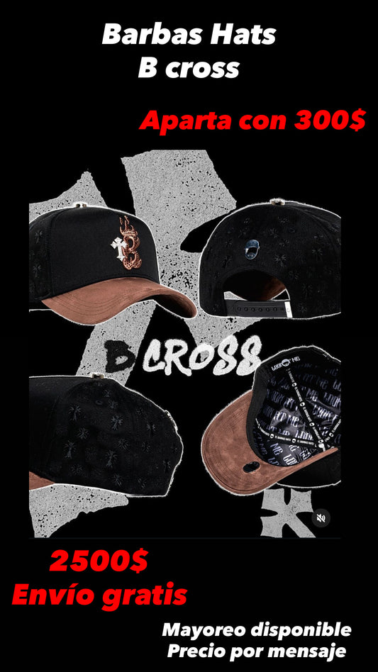 PREVENTA Barbas Hats B Cross