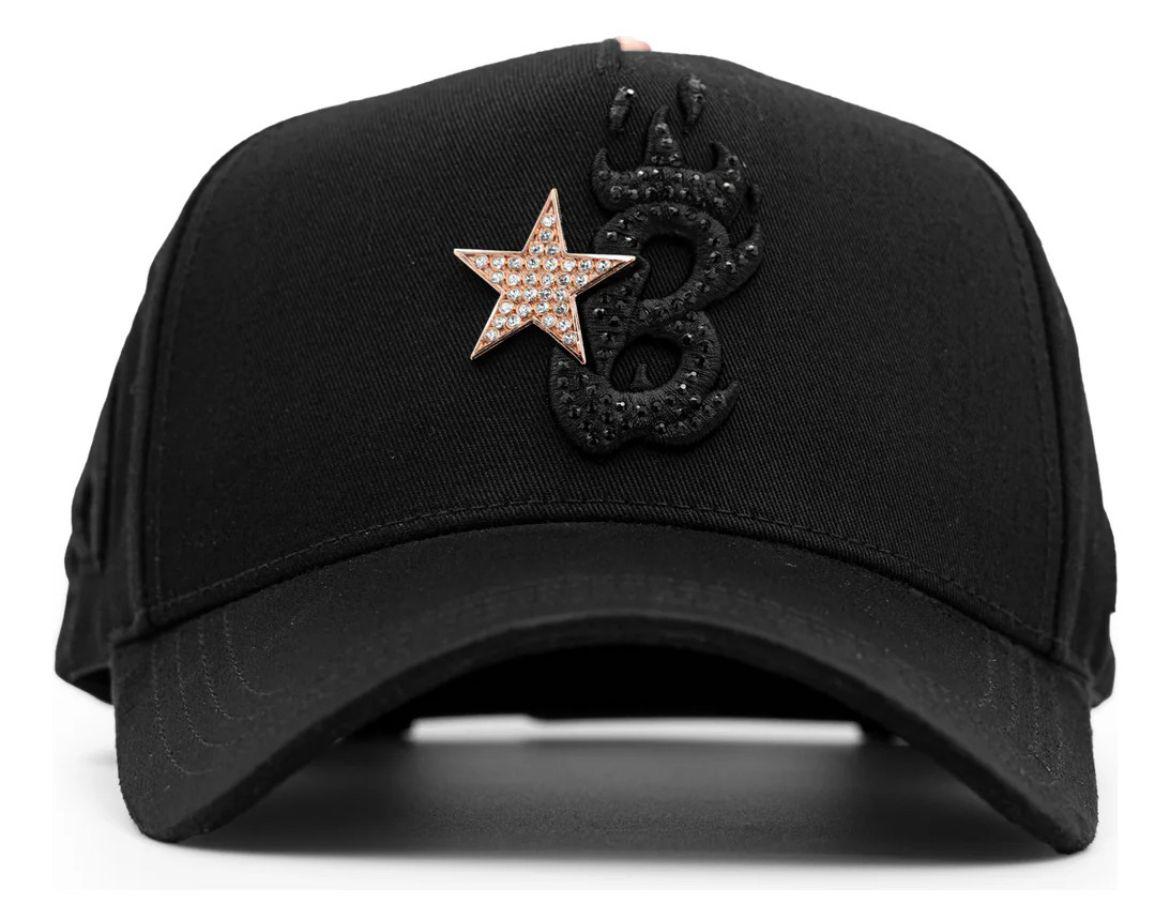BARBAS HATS B STAR 24K ROSE GOLD
