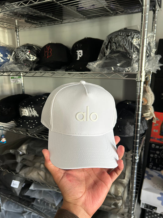 Gorra alo deportiva white