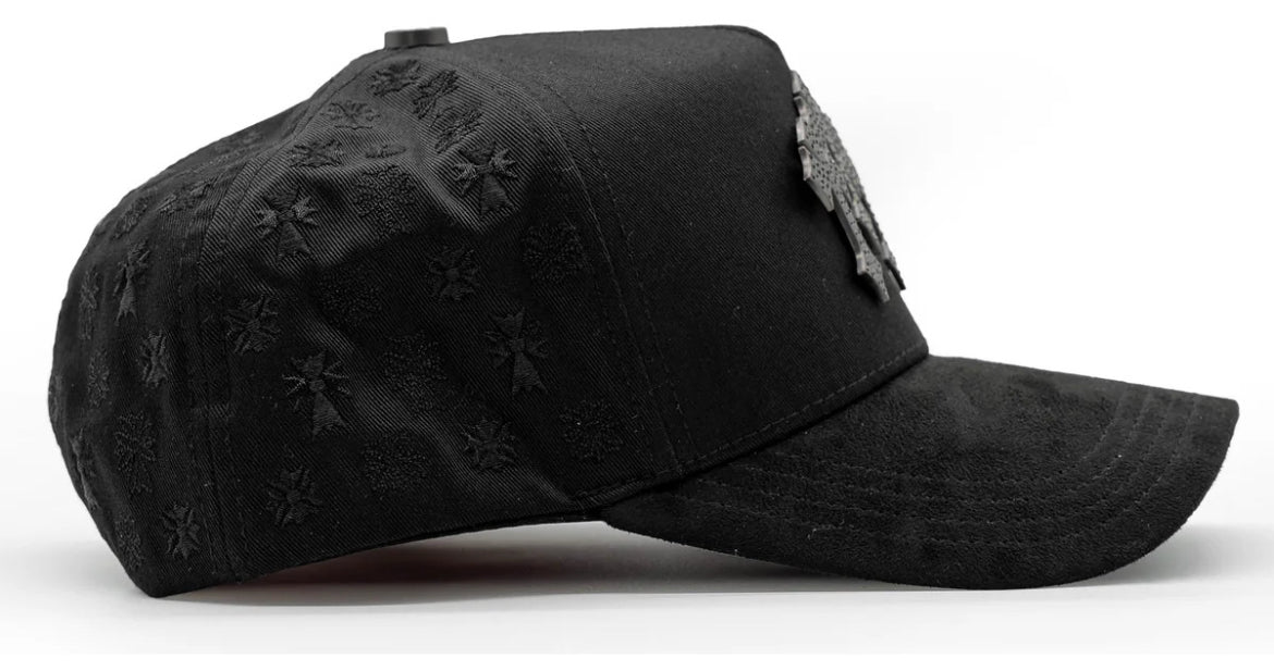 Barbas Hats x RICH the KID Chrome black