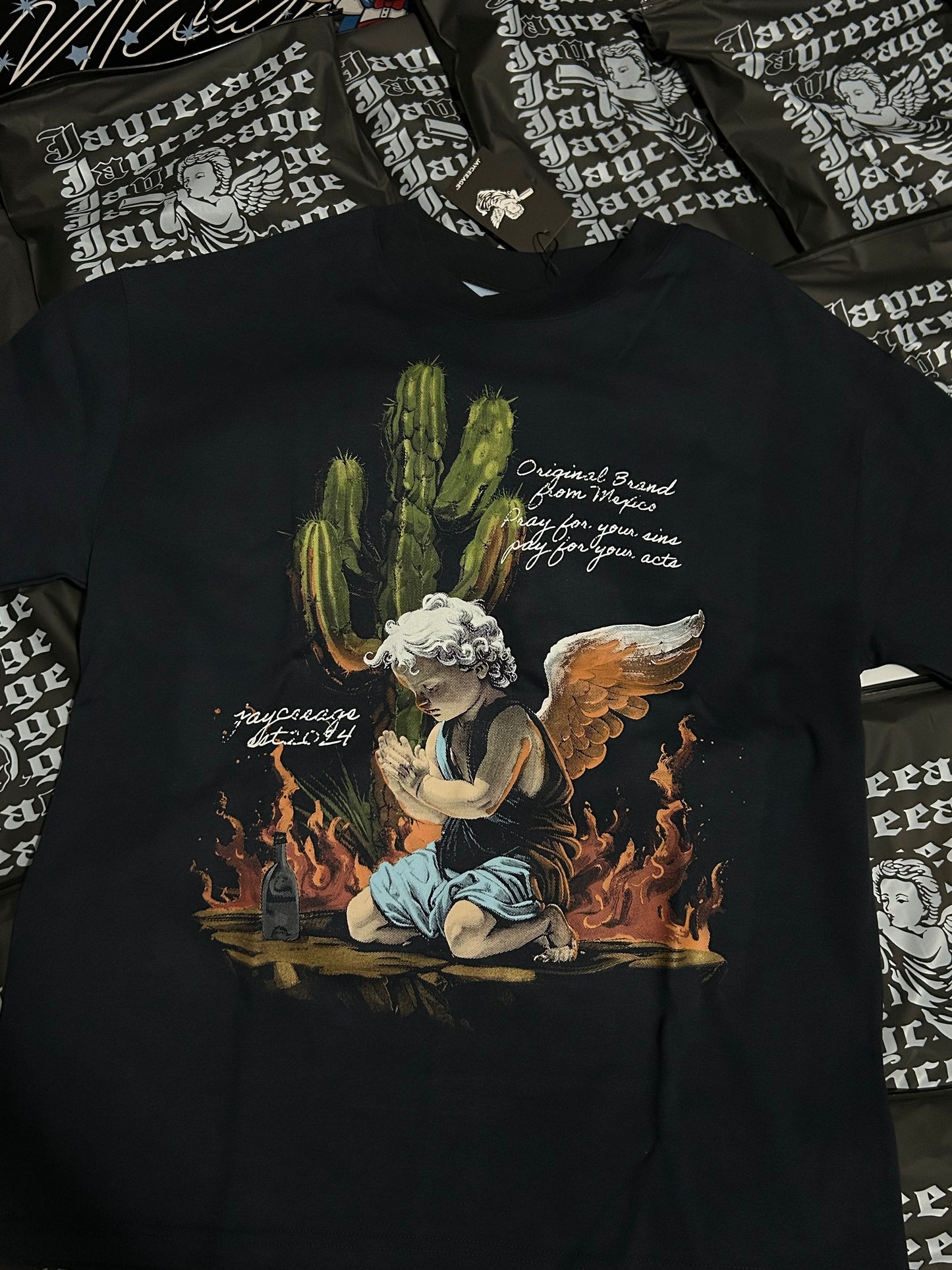 PLAYERA JAYCEEAGE ANGEL UN FLAMES