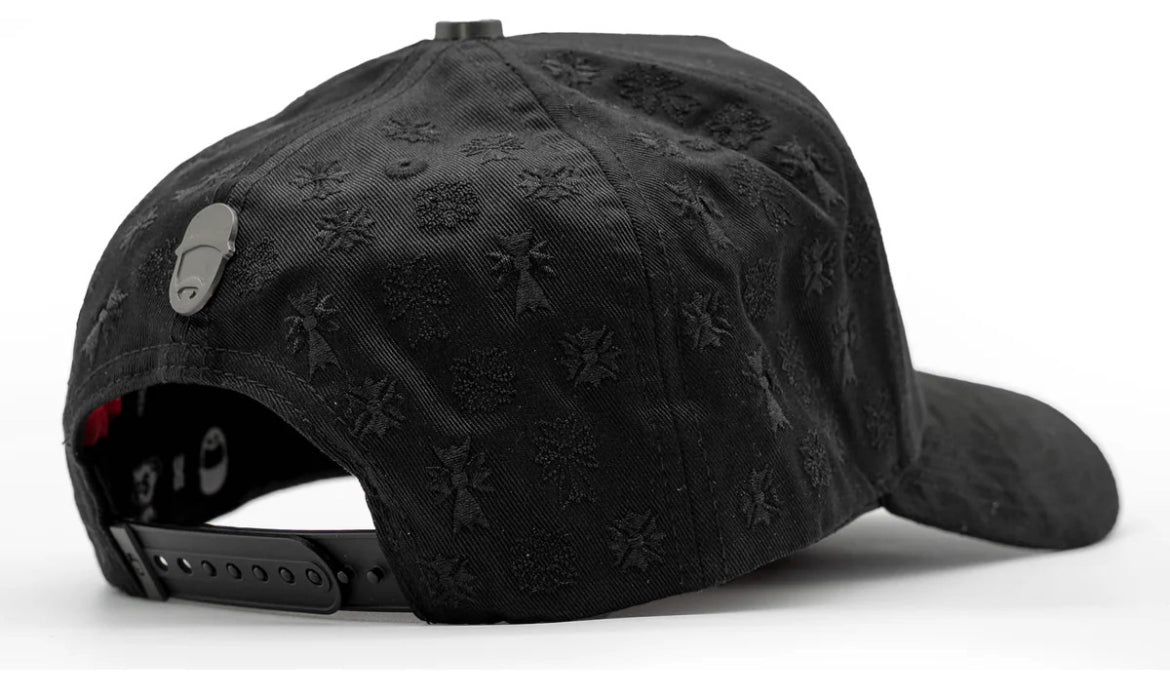 Barbas Hats x RICH the KID Chrome black