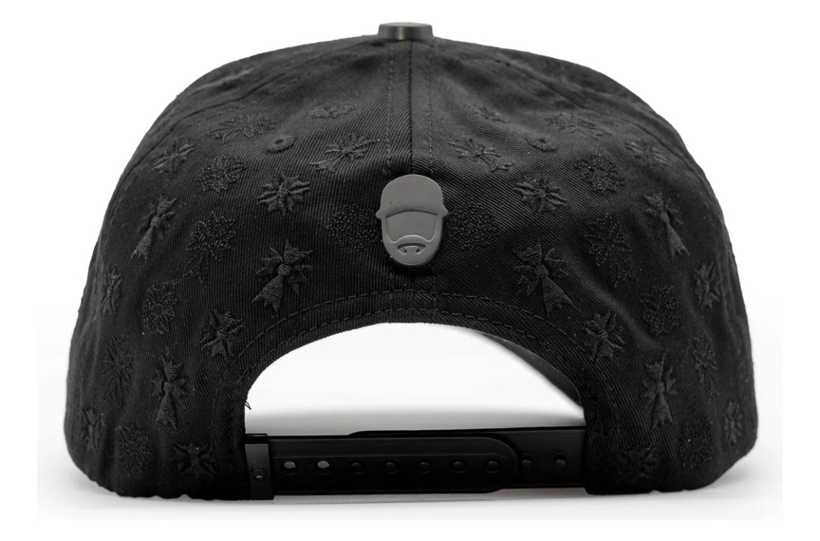 Barbas Hats x RICH the KID Chrome black