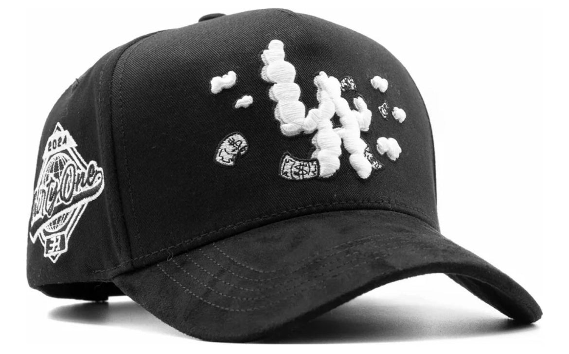 THIRTHY ONE HATS LA CLOUDS BLACK