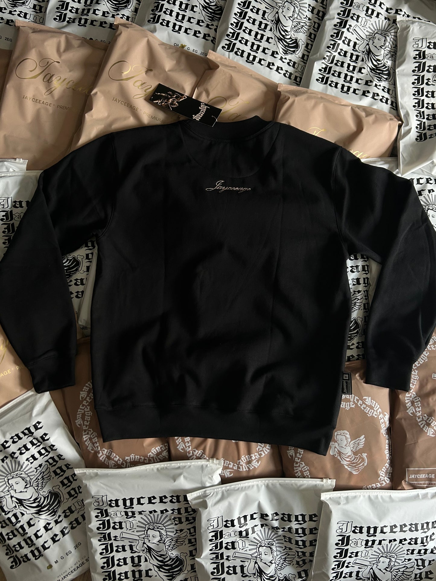 SUDADERA JAYCEEAGE ANGEL CAFÉ