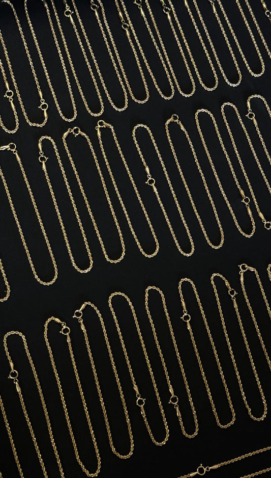 Pulso Oro Italiano Solido 10k